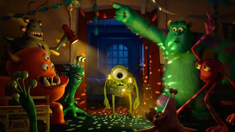 Download Disco Mike Wazowski James P Sullivan Movie Monsters University 4k Ultra Hd Wallpaper