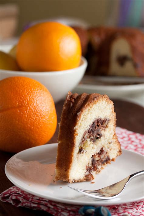 Chocolate Cinnamon Swirl Sour Cream Bundt Cake