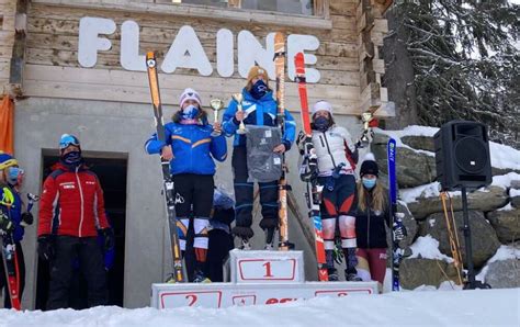 Nei Super G Di Flaine Buoni Piazzamenti Per Valentina Cillara Rossi