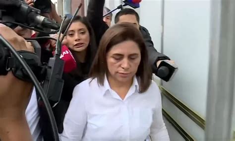 Rosa Gutiérrez Llegó A La Fiscalía Para Declarar En Torno A Los Casos