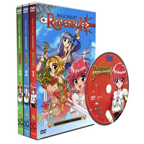 Dvd Guerreiras M Gicas De Rayearth Edi O Completa Ovas Shopee Brasil