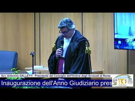 Inaugurazione Anno Giudiziario Corte Appello Roma 30 Gennaio 2021