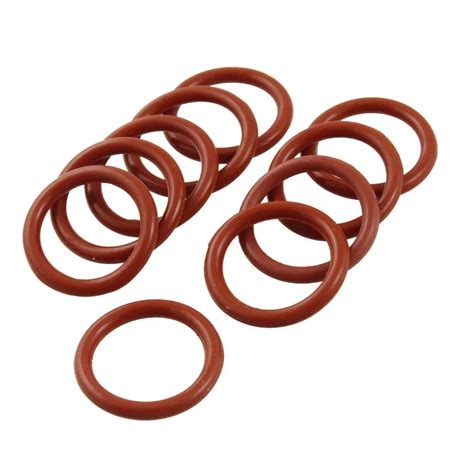 10 Pieces Silicone O Rings Gasket 19 Mm X 25 Mm X 3 Mm In Gaskets From