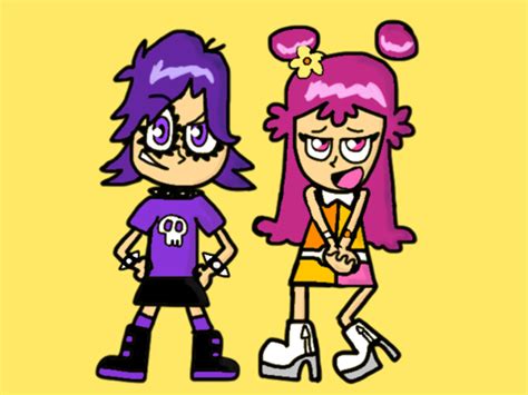 Hi Hi Puffy Amiyumi By Babylambcartoons On Deviantart