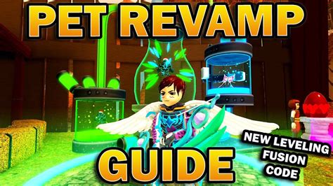 Pet Revamp Guide In World Zero Pet Fusion New Perks Code YouTube