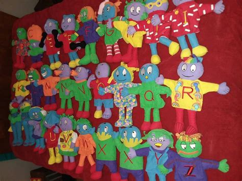 Huge Lot Of 46 The Letter People Puppets And Books Alphabet Childrens