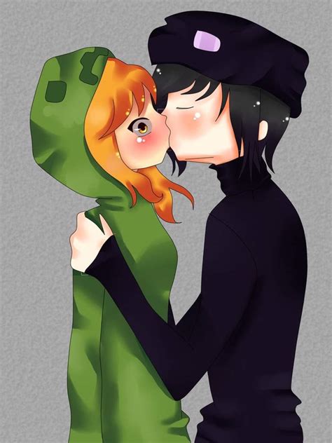 Favorite Creeper X Enderman Fanart Minecraft Amino