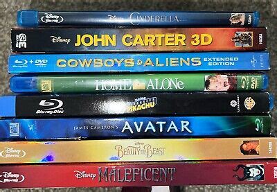 Lot Of Live Action Disney DVDs Cinderella Beauty And The Beast