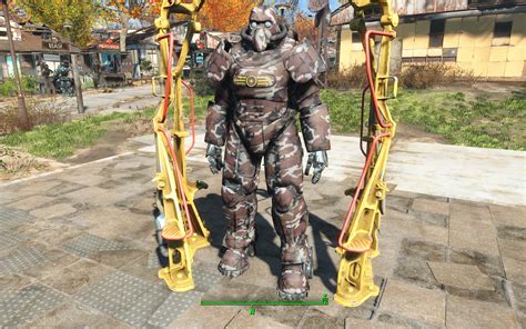 Vault Tec Power Armor Camouflage Paintjob At Fallout 4 Nexus Mods And