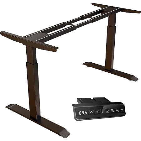 Amazon Electric Standing Desk Frame Dual Motor Adjustable Height