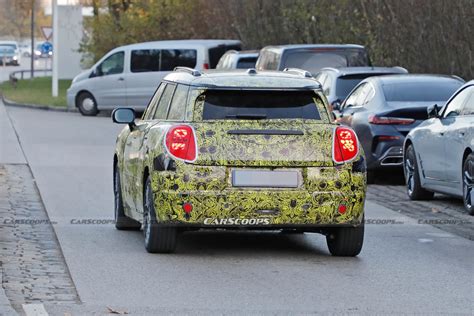 Mini Aceman Electric Crossover Spied Testing On The Streets Carscoops