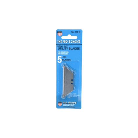 112 10 Standard Utility Blades 5 Pack