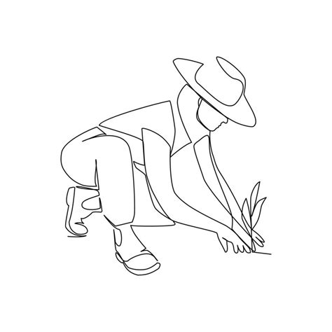 Farmer vector illustration 21631837 Vector Art at Vecteezy