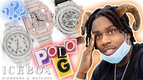 Polo G Goes Jewelry Shopping At Icebox Youtube