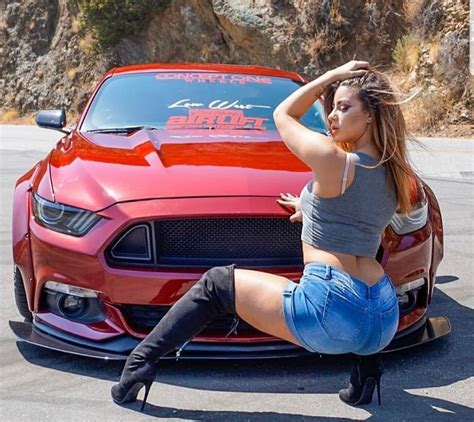 Pin By Jason Cockley On Mustangs Mustang Girl Car Girls Jdm Girls