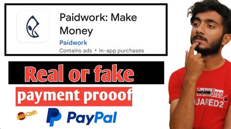 Paidwork Withdrawal Proof Paidwork Money Make App Real Or Fake YouTube