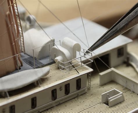 Titanic at Cherbourg - Fine Details - 1:350 SCALE MINICRAFT TITANIC ...