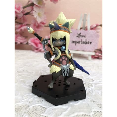 Felyne Monster Hunter Capcom Figure Original Importado Do Jap O