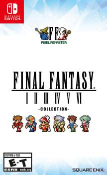 Final Fantasy I-VI Pixel Remaster (Switch) Topics