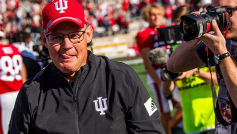 Indiana football coach Tom Allen is concerned about the increasing losses