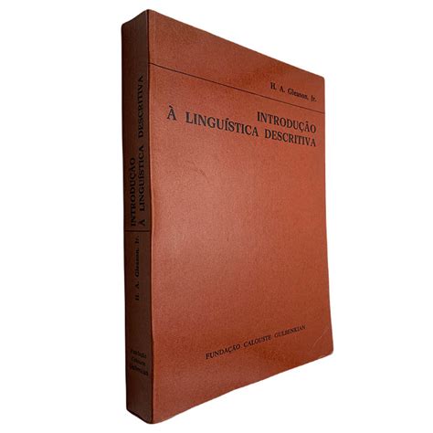 Introdução à linguística descritiva H A Gleason Jr