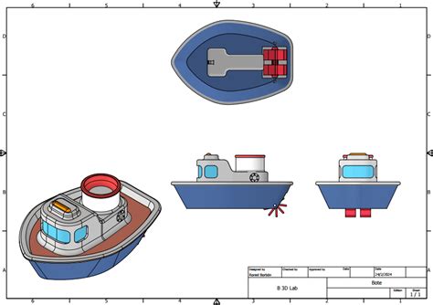 Boat by Roniel Borbón | Download free STL model | Printables.com