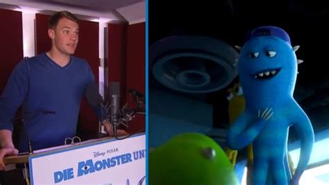 Video Manuel Neuer In Monsters University As Voice Of Frank Mccay