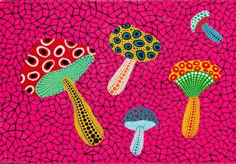 Pilze Von Yayoi Kusama Yayoi Kusama