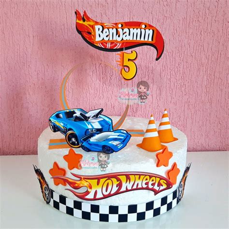 Arquivo De Corte Topo De Bolo Hot Weels Elo Produtos Especiais