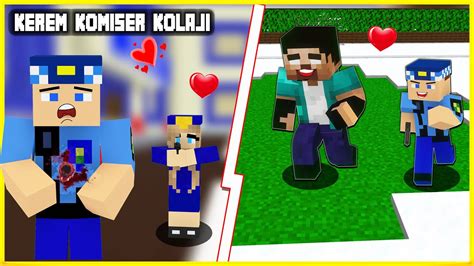 MİNECRAFT AKADEMİSİ KEREM KOMİSER KURTARMA KOLAJI YouTube