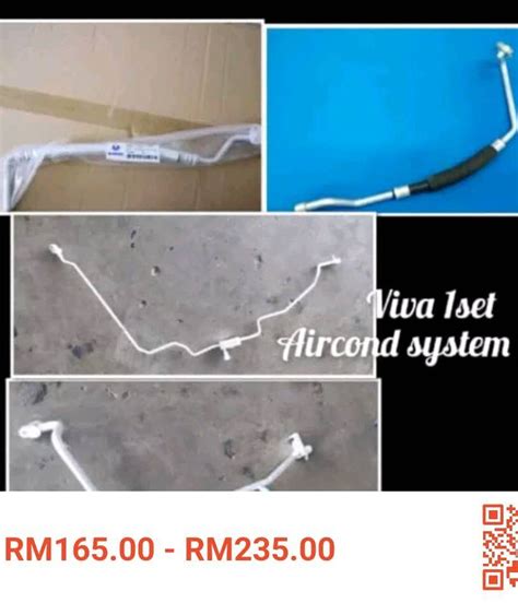 Perodua Myvi Alza Viva Axia Bezza Kancil Kenari Kelisa Air Cond Pipe