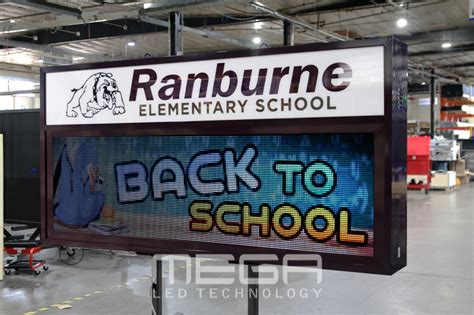 Digital School Signs | LED School Signs | MEGA