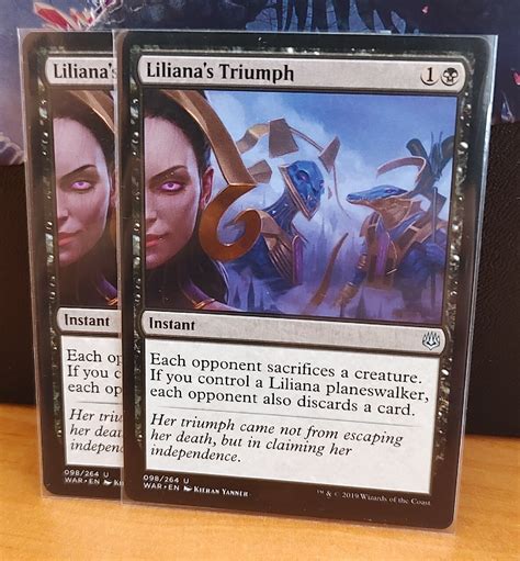 Karta Magic the Gathering Liliana s Triumph Będzin Kup teraz na