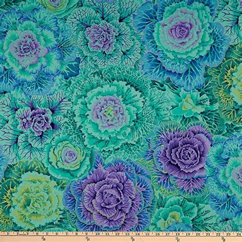 Kaffe Fassett Collective Brassica Green Fabric By The Yard Kaffe Fassett Cotton Quilting