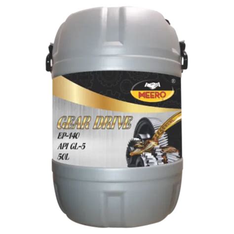 MEERO 50L Heavy Load Gear Drive Oil Grade EP 140 Unit Pack Size 50