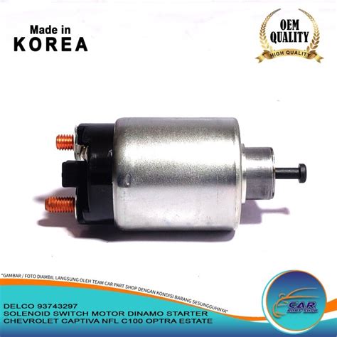 Jual Solenoid Switch Motor Dinamo Starter Chevrolet Captiva Nfl C