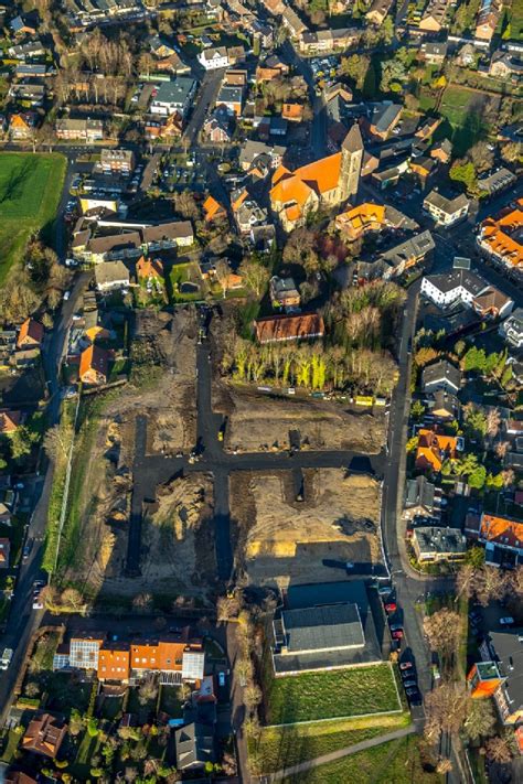 Luftaufnahme Hamm Baustellen Zum Neubau Wohngebiet Einer