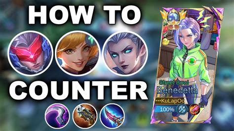 Top Global Benedetta Counter Burst Damage Heroes Mobile Legends