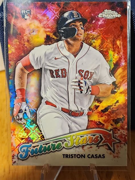 Topps Chrome Logofractor Future Stars Tristan Casas Ebay