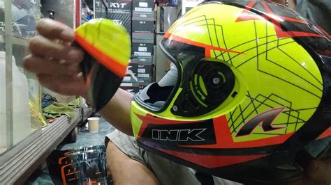 Tutorial Cara Pasang Visor Flat R Ke Helm Ink Clmax Tanpa Pake