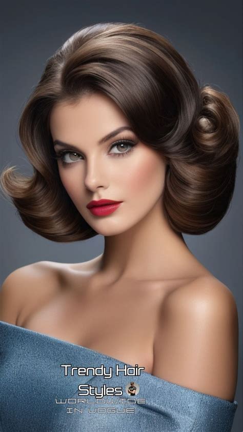 Trendy Hair Styles In Vogue In 2024 Hair Styles Bouffant Hair Sleek