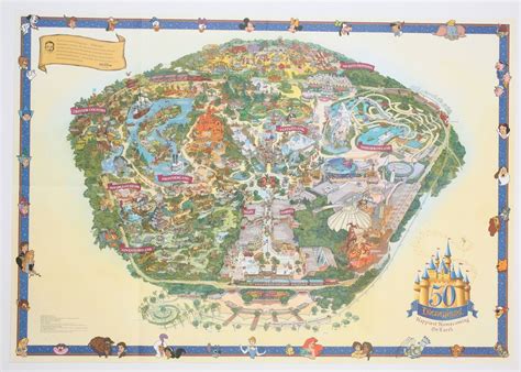 2005 Disneyland Map.