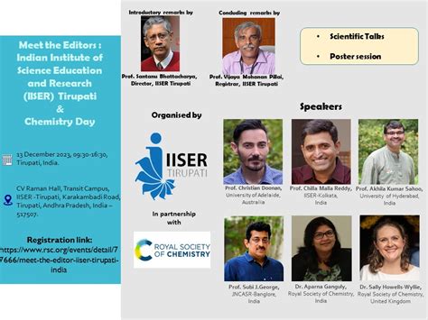 Meet the Editors : Indian Institute of Science Education and Research ...