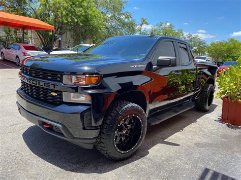 2020 Chevrolet Silverado Black Fuel Off Road Maverick D610 Wheel Wheel Front