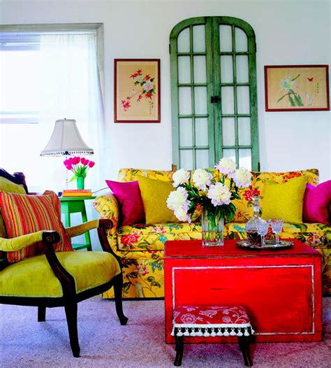 The Colorful Living Rooms Of Your Dreams Decoholic