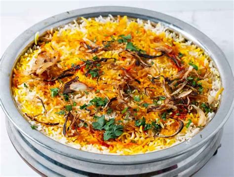 Hyderabadi Dum Chicken Biryani In Easy Steps Veena Azmanov Kitchen