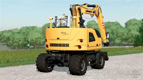 Liebherr A Compact Wheels Selection For Farming Simulator