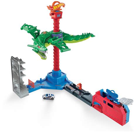 hot wheels city ultimate garage playset dinosaur - monitoring.solarquest.in