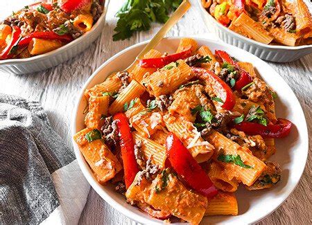 Laura S Lean Asian Ground Beef Basil Red Pepper Pasta