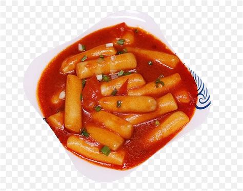 Tteok Bokki Nian Gao Rice Cake Korean Cuisine Sweet And Sour Png